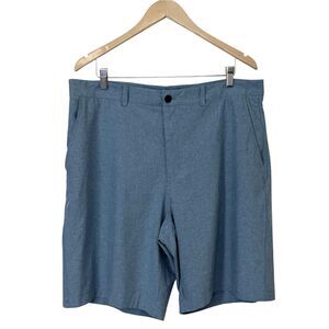 Tackle & Tides Mens Size 36 Performance Chino Shorts Lightweight Blue Outdoor